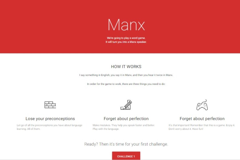 New Manx Language resource 