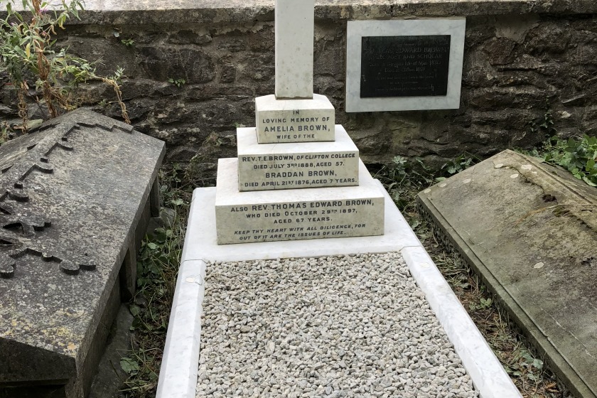 restored grave - work by Simon Ashwell Stone Man