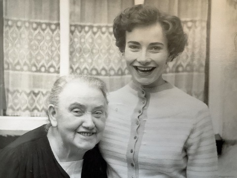 Charles Corkill's grandmother, Hannah, and sister, Sylvia