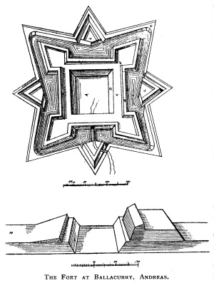 The fort might have been based on a design like this one which was found in the British Museum.